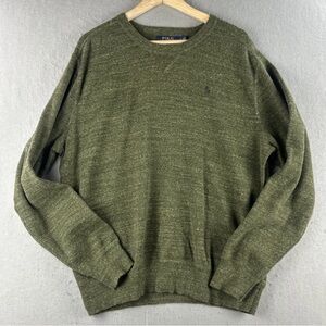 Ralph Lauren Men's Olive Crewneck Sweater